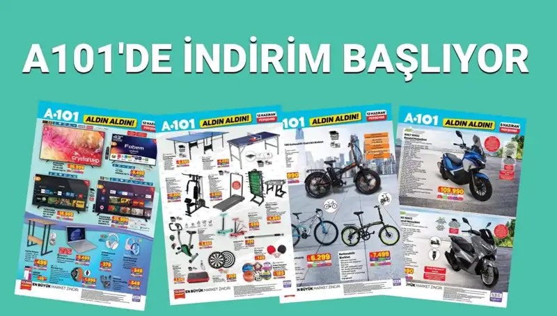 A101 12 Haziran Aktüel Kataloğu ile Uygun Fiyatlı Alışveriş Fırsatları
