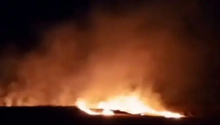 Tekirdağ'da 20 Dekar Buğday Tarlası Yangında Küle Döndü