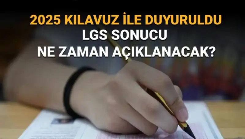 LGS 2025 Sonuçları İçin Bekleyiş Başladı: MEB Tarihi Açıkladı!