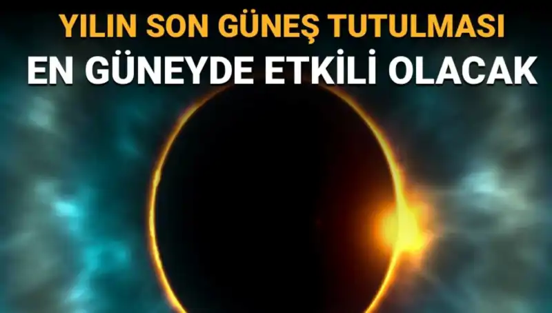 2023 Yılının Son Güneş Tutulması: Ay, Güneş'i Nasıl Örtecek?