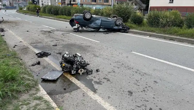 Artvin'de Meydana Gelen Feci Kazada Bir Çocuk ve İki Kişi Hayatını Kaybetti