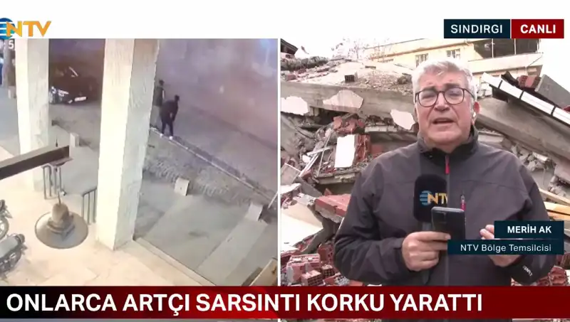 Sındırgı’da Deprem Sonrası Durum: NTV Ekipleri Gözlemde