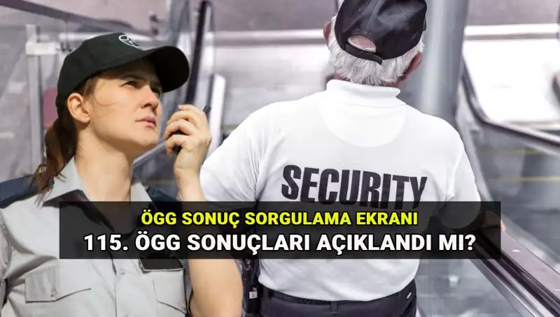 Özel Güvenlik Sınav Sonuçları Açıklandı! EGM’den Heyecanlı Beklenti