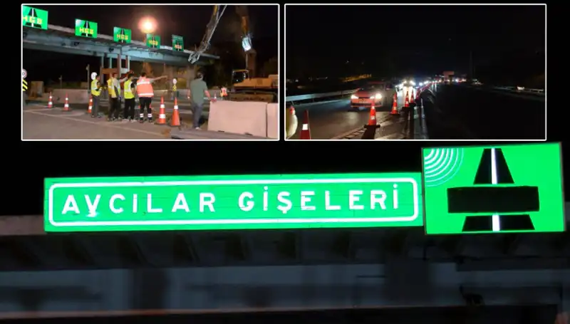 İstanbul'da Trafik Kabusu: Avcılar Gişeleri Çift Yönlü Kapatıldı!