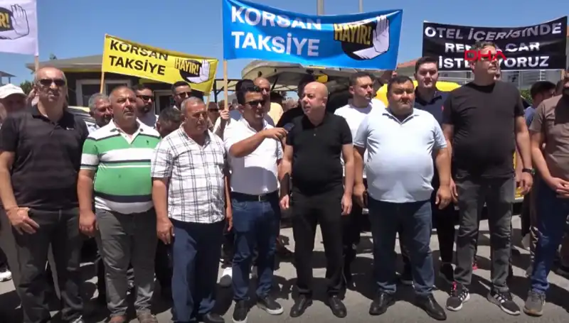 Belek'te Taksiciler Kontak Kapattı: Protesto ve Talepler Neleri Kapsıyor?
